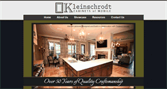Desktop Screenshot of kleinschrodtcabinets.com